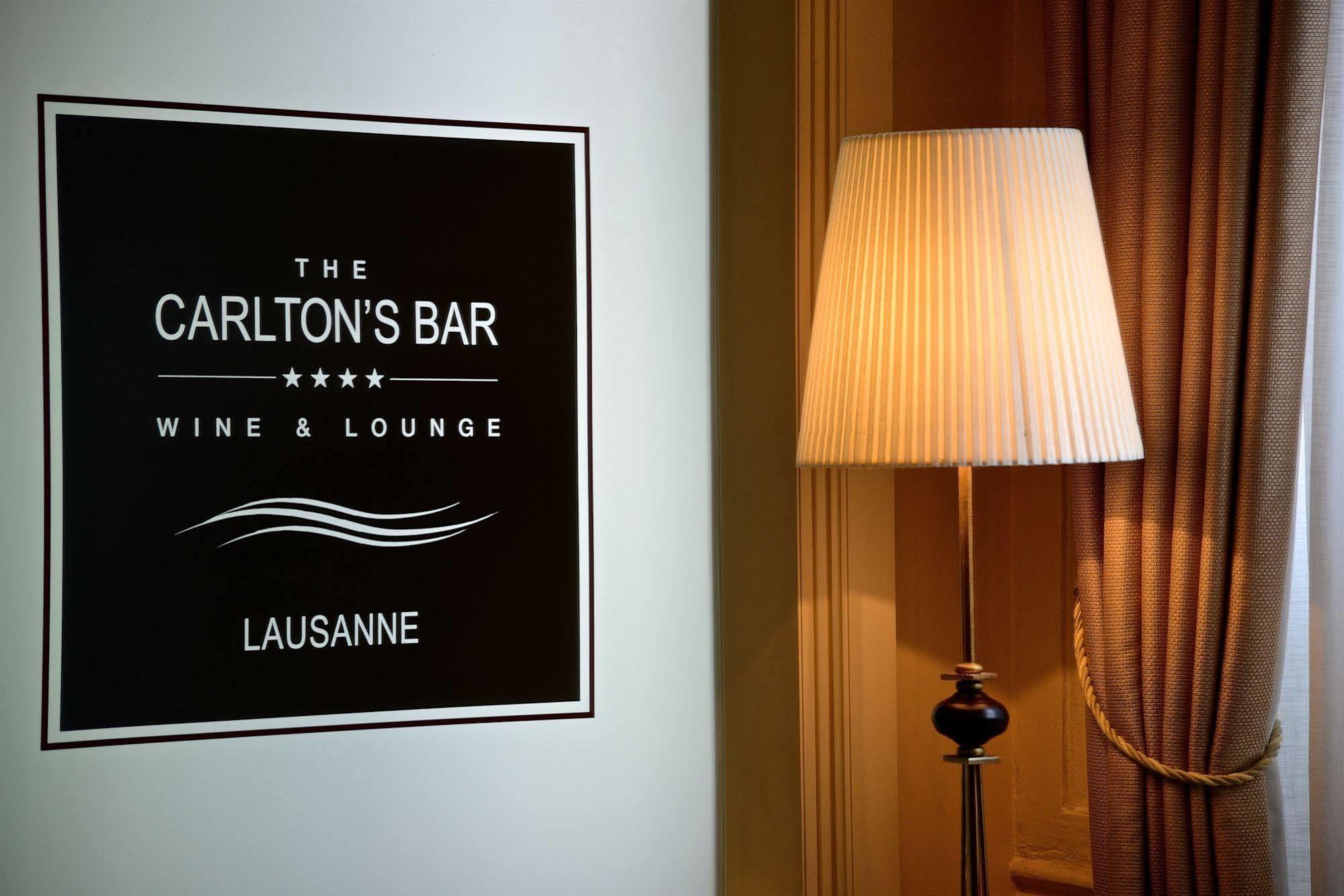 Carlton Lausanne Boutique Hotel Exteriör bild